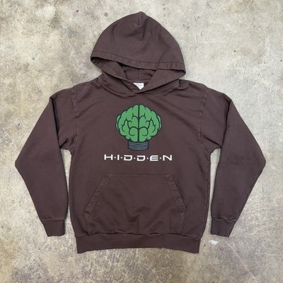 Hidden NY N.E.R.D. Hoodie Size Small Pharrell Williams Brain New York