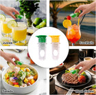 3 Pack Green and Yellow Screw Top Lemon Squeezer Manual Citrus Juicer Drinks