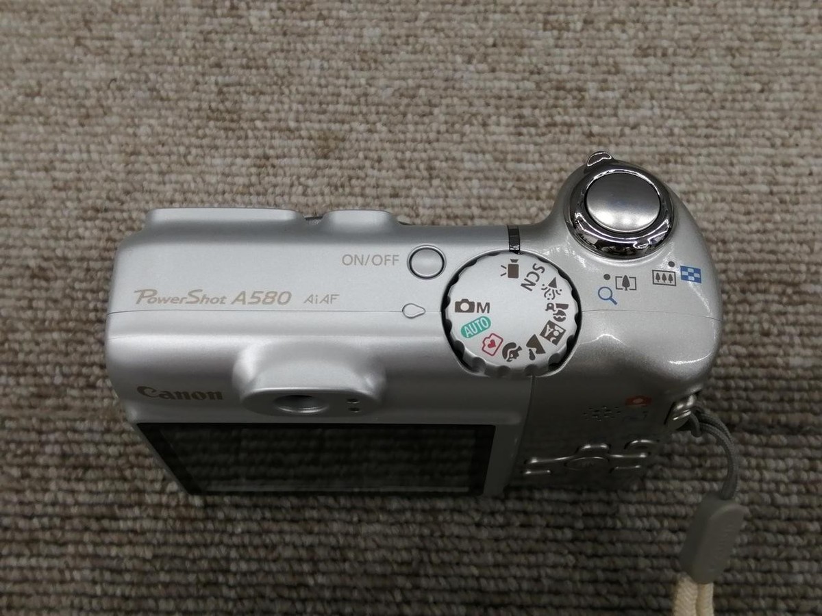 Canon キャノン PowerShot A580 Canon PowerShot A580 8-megapixel digital camera with 4X