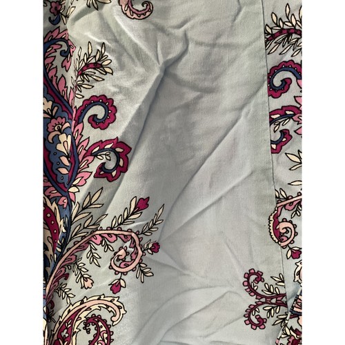 LOFT Blue Paisley Wrap Dress, Size S - Bild 4 von 4