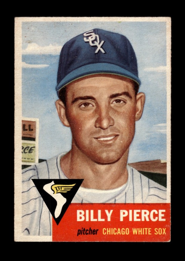 1953 Topps Set-Break #143 Billy Pierce VG-VGEX *GMCARDS*