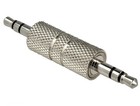 Klinken Adapter Metall 3,5mm Stereo Klinkenstecker - 3,5mm Stereo Klinkenstecker