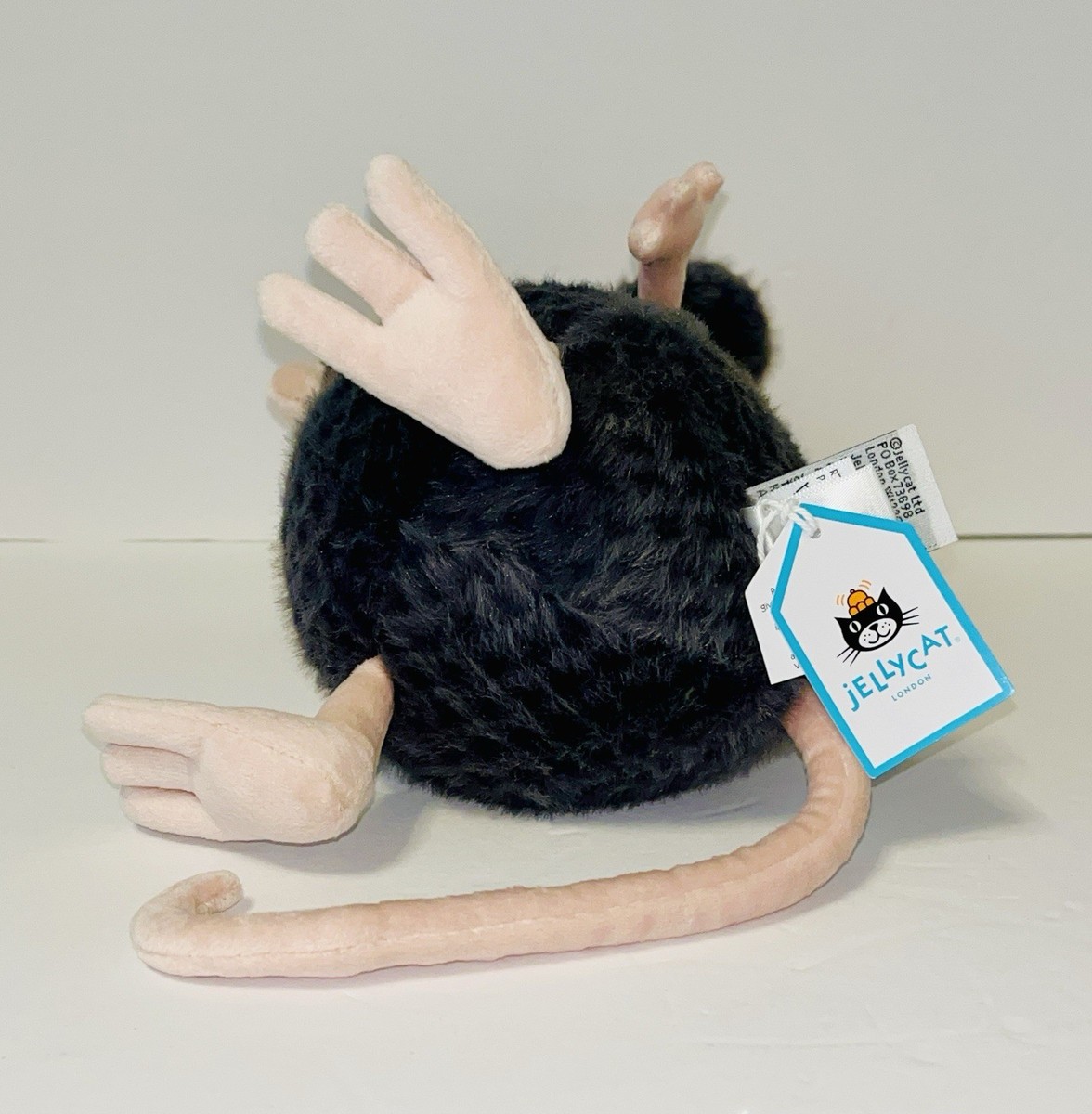 Jellycat London LAC3SR Lachlan Sad Rat And Dust Bag US