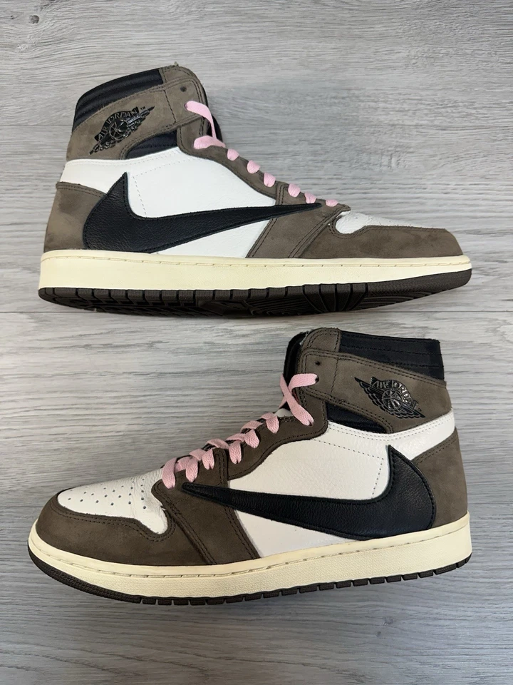 Jordan 1 Retro OG x Travis Scott High Mocha - Talla 10.5 Foto 2 de 4