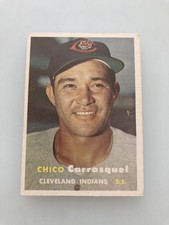 1957 Topps - Chico Carrasquel #67 Vg/Ex. Small Nick On Front Right