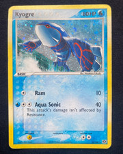 Pokemon Holo Rare Card : Kyogre  6/106  (Ex Emerald) (HP)