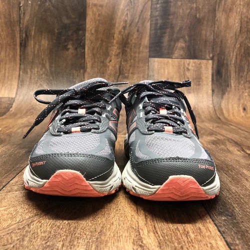 New Balance Shoes Womens Size 5.5 D Gray Pink 510v4 Coral Trail Running WT510LS4 - Picture 3 of 9