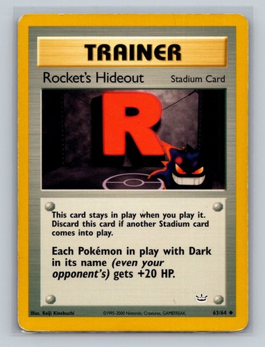 Rocket's Hideout 63/64 Neo Revelation Regular - MP