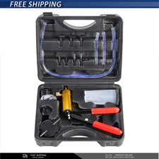 Brake And Clutch Fluid Hand Pump Vacuum Bleeder Tool Kit Adapters Cacolor Black Brake And Clutch Fluid Hand Pump Vacuum Bleeder Tool Kit Adapters Cacolor Black