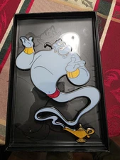 Genie Deluxe XL Pin FigPin Limited Edition (500) Disney Aladdin No Logo X77