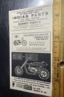 Indian Motorcycle Parts Ad & mini bike motorcycle vtg print ad #5522