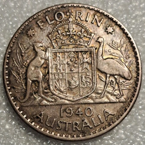 1940 Australia Florin — photo from the most recent tracked eBay sale