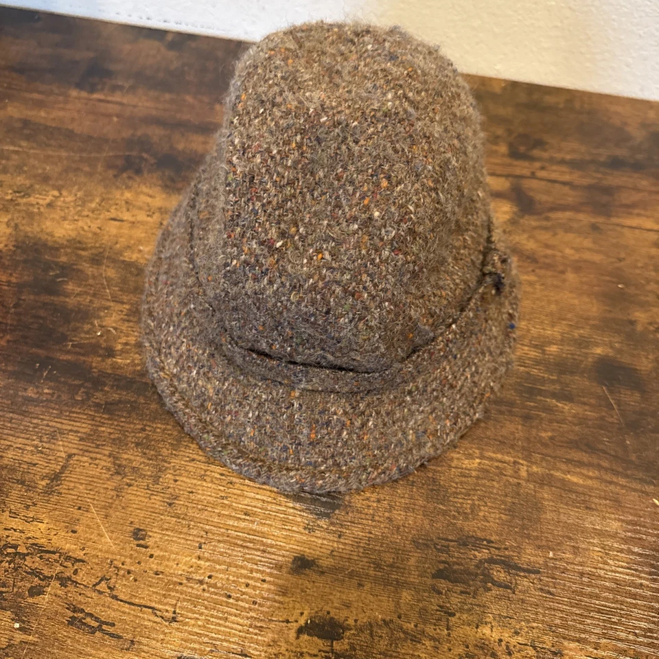 Sombrero Trilby para mujer Wigens of Sweden O/S mezcla de lana marrones colores otoño Foto 2 de 4