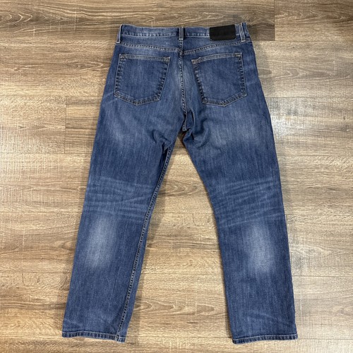 Eddie Bauer Jeans Herren 34X30 Blau Straight Special Dyed Denim Whisker Outdoor - Bild 14 von 15