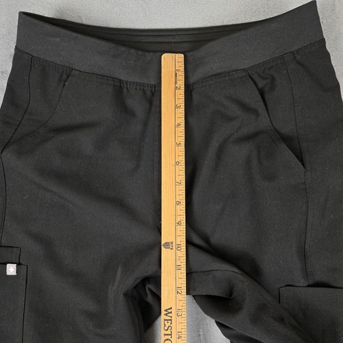 LOT of 2 FIGS Scrubs Axim Pants Mens Medium Blue Black Double Pocket T2001 - Picture 11 of 14