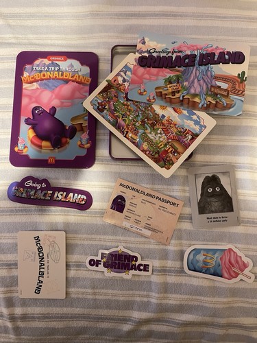 McDonald’s  collectible McDonaldLand Adult Happy Meal Complete Set Of 6  Sealed - Bild 3 von 19