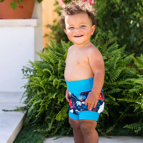 Splash About New Happy Nappy - wiederverwendbar Baby/Kleinkind Neopren Schwimmen Jungen neu ohne Etikett - Bild 2 von 6