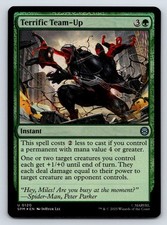 Terrific Team-Up FOIL MTG U Marvel's Spider-Man 120 NM