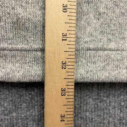 Patagonia Mantel Damen mittelgrau Fleece lange Knopfleiste Jacke warm - Bild 7 von 9