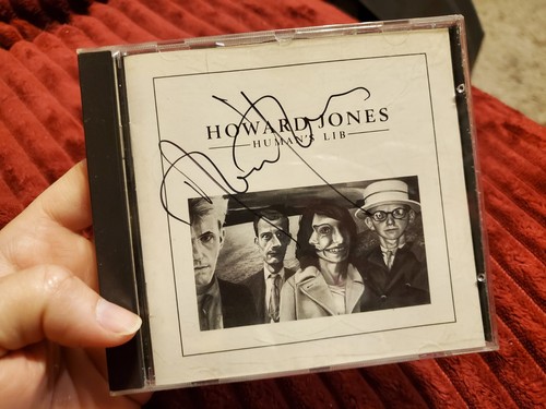 Howard Jones, Humans Lib, Autographed CD. New Song, What Is Love ❤️