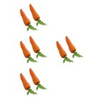  4 Pieces Karotten Dekoration Möhren Karottendekor Karottendekoration