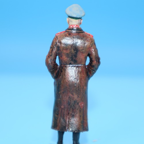 Vintage Cameo Personalities Lead Figurine, HAND PAINTED - FIELD MAR ERWIN ROMMEL - Picture 2 of 3