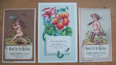 Albert Kimball & Co, West Lynn, MA Lot of 3 VTCs 