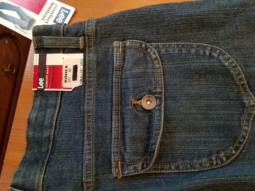 L.A. BLUES NUEVOS CON ETIQUETAS WILLSHIRE AJUSTE PIERNA RECTA LAVADO MEDIO JEANS Talla 6 - Imagen 3 de 8