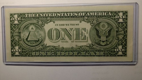 2006 $1.00 Bill Federal Reserve Note Circulated SERIAL NUMBER L 17674558 J. - Picture 2 of 2