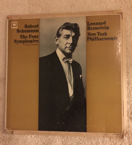 Leonard Bernstein New York Philarmonic  Robert Schumann The Four Symphonies - Picture 1 of 5