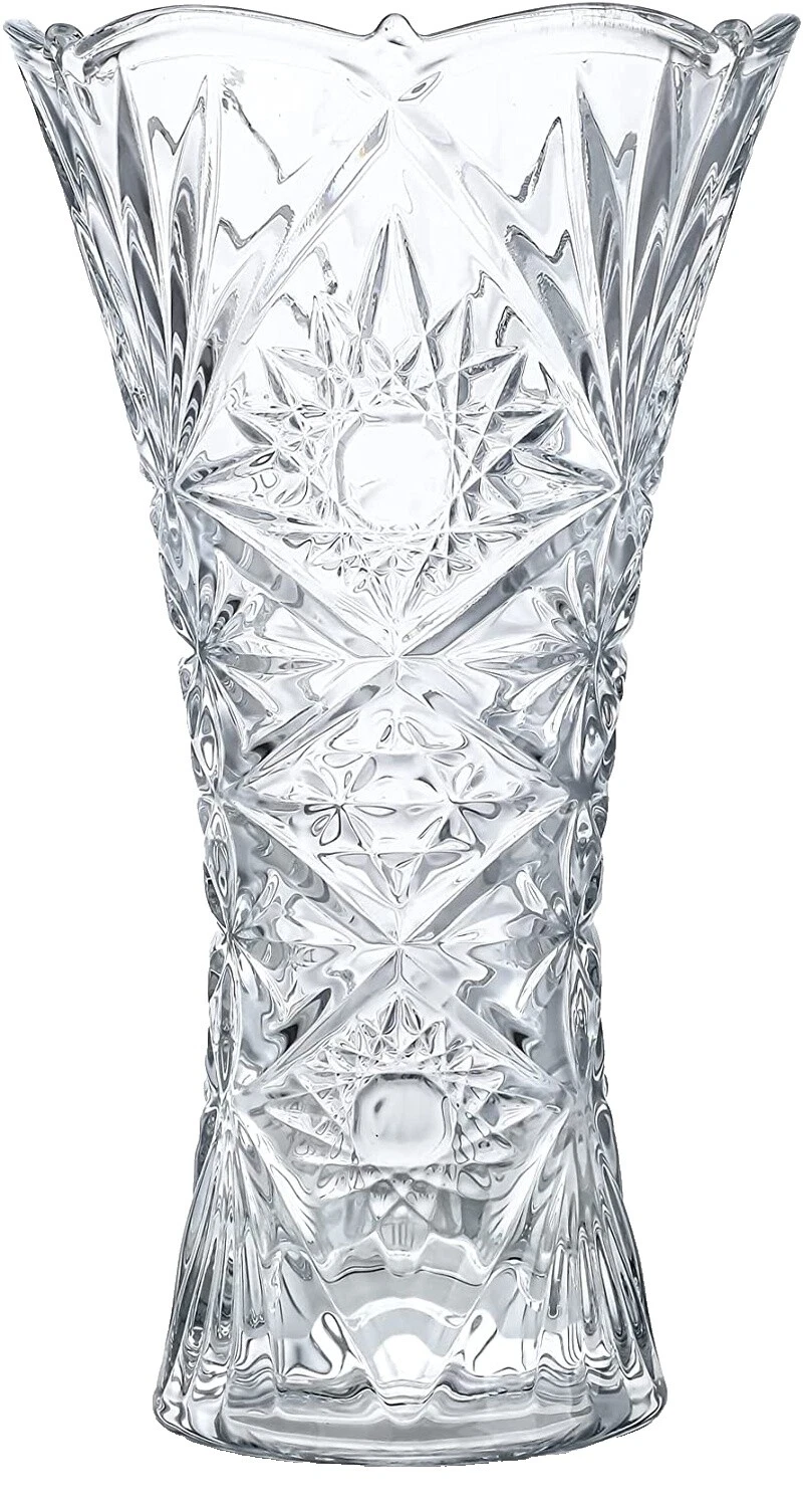 Crystal Art deco florero Jarrones