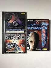 Homeworld (PC, 1999) W Homeworld Cataclysm & Homeworld 2 3X PC Game Bundle￼