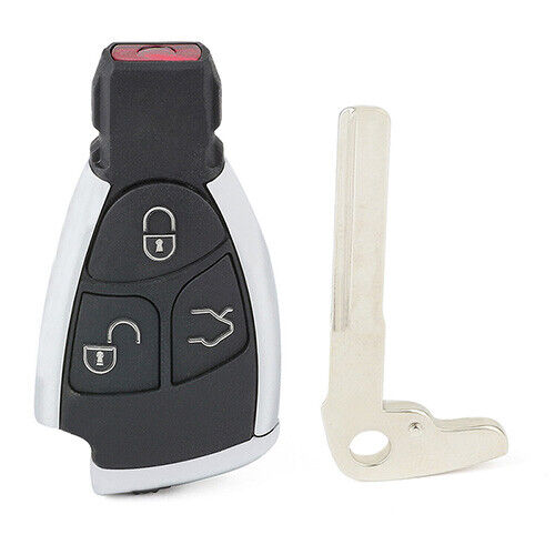 Modified Smart Remote Key Case Fob Shell 3 Buttons for Mercedes-Benz CLS C E S - Imagen 4 de 4