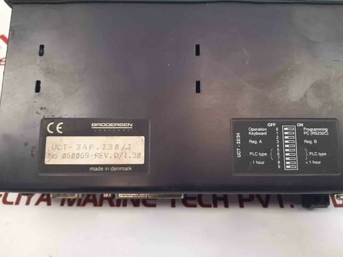 Brodersen UCT-34P.230/I Operator Panel - Picture 6 of 6