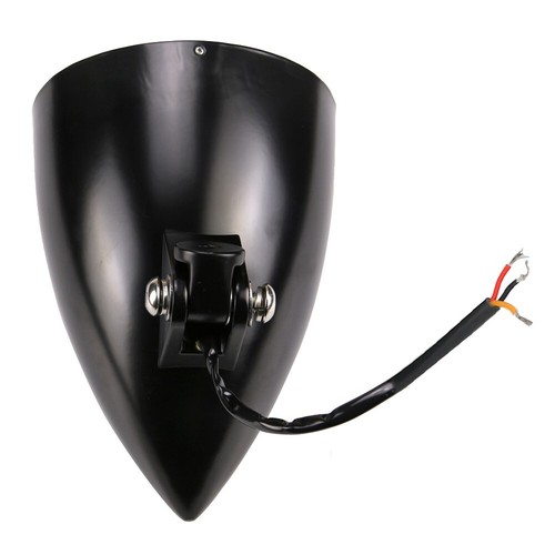 6" LED Bullet Headlight Assembly For Dyna Sportster XL Softail Bobber Chopper - Picture 8 of 9