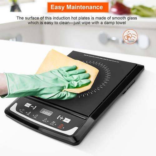 2000W Electric Induction Cooktop Portable Cooker Kitchen Hotplate 220V AU - Picture 11 of 12