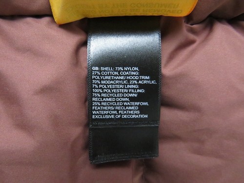Womens XXL-XXXL The North Face TNF Arctic Parka Down Warm Winter Jacket Marron - Picture 14 of 16