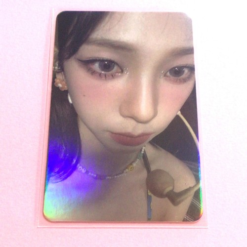 ALL FOR KARINA Aespa TCG Mike face up Foil KPOP IDOL CARD - Picture 2 of 5