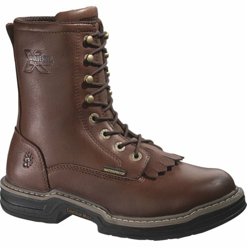 Wolverine Buccaneer Men's Waterproof Steel Toe EH Kiltie Lacer Work Boot - Bild 4 von 9