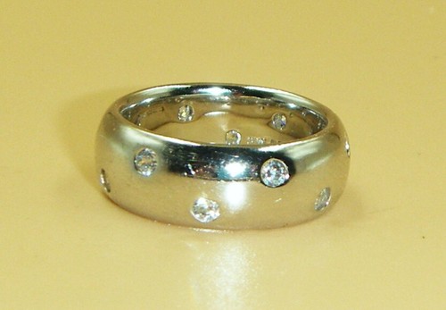 Vintage Sterling Silver Cubic Zirconia Size 5.75 Ring - Picture 3 of 13