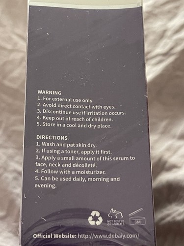 Debaiy Niacinamide Serum Pack Of 3 -1 Ounce EXP 6/26 ~MSRP $100~ - Picture 2 of 2