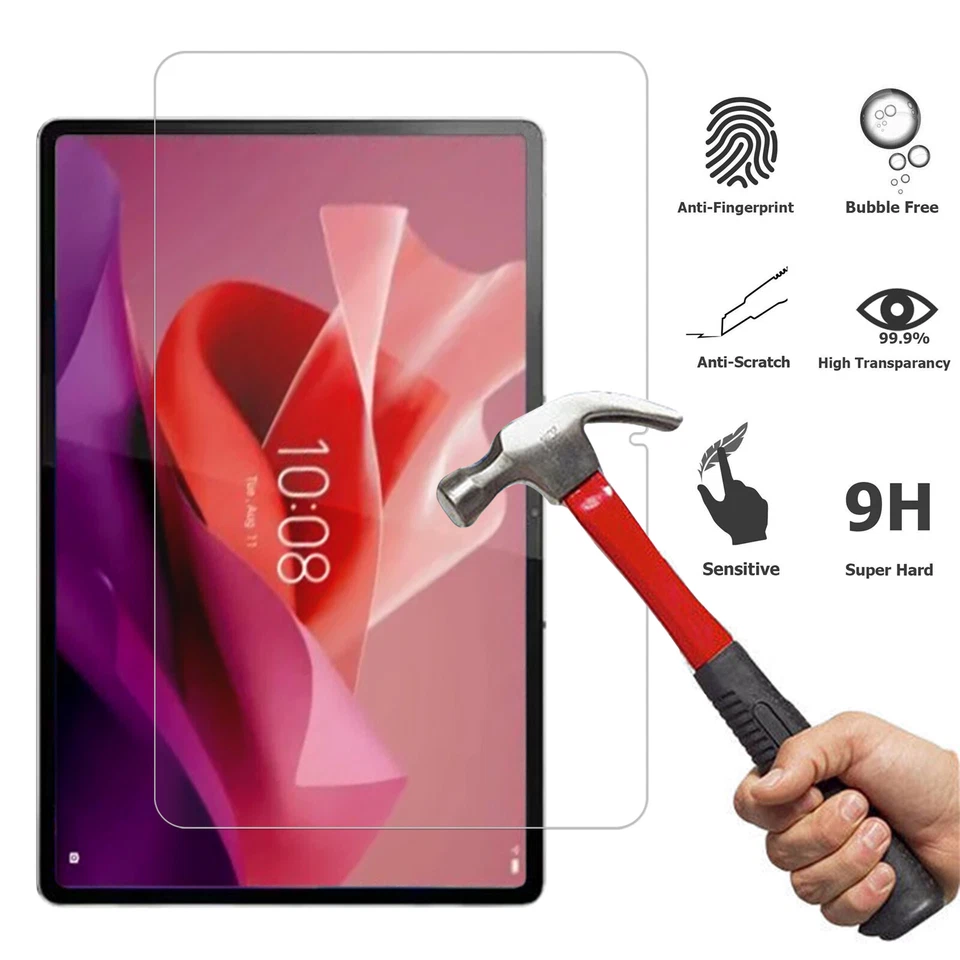 For Lenovo Tab M11 TB-330FU TB-331FC Clear 9H Tempered Glass Screen Protector - Image 2 of 4