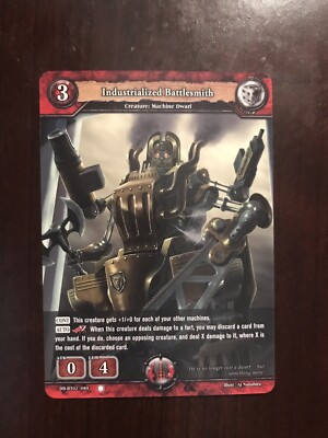 2017 Dragoborne Oath of Blood #DBBT02089 - Industrialized Battlesmith (C)