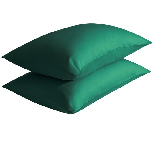 Cotton Pillowcases Ultra Soft Breathable 2 Pack Nice Rich Colors Pillow Case - Picture 18 of 26