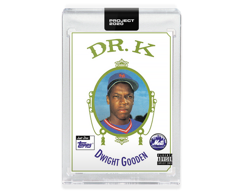 Topps PROJECT 2020 Card 360 - 1985 Dwight Gooden by Don C DR. K DOC
