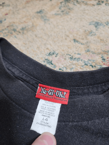Vtg 1996 Yu-Gi-Oh Youth Lrg King Of Games Shadow Realm Anime Long Sleeve Tshirt - Picture 3 of 6
