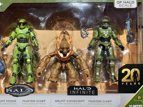 Halo World Of Halo Scale - Lot de 12 figurines Combat Evolved & Infinite - Photo 3 sur 5