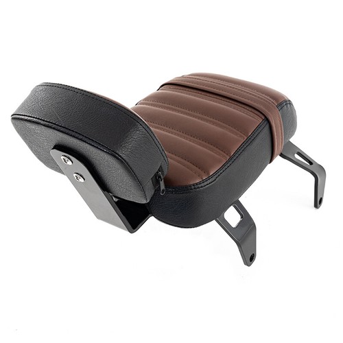 For Indian Scout Bobber 2018-UP Passenger Side Rear Seat Backrest Sissy Bar Kit - Picture 9 of 13