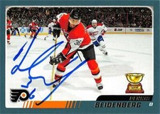 Dennis Seidenberg autographed Hockey Card 2003 Topps All Star Rookie Cup #194