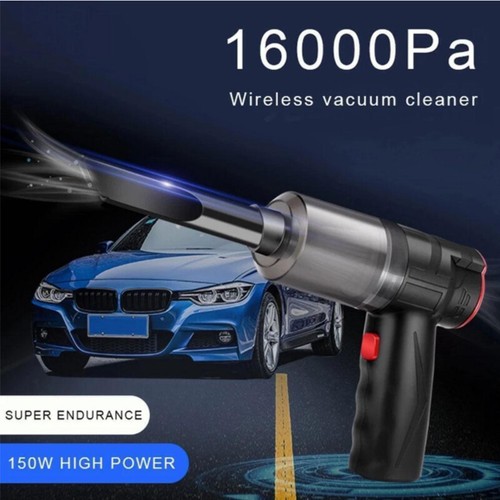 16000Pa Kabelloser Handstaubsauger Staubsauger Nass &Trocken Akku Für Auto MJ - Bild 4 von 12